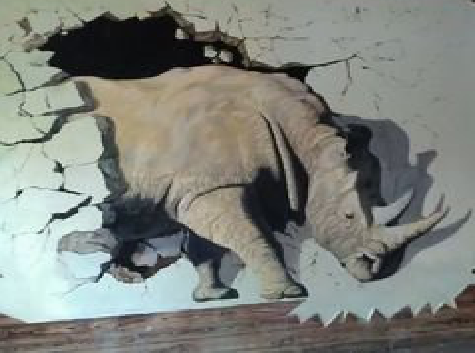 古丈在墙绘中，如何绘制3D效果？